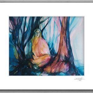 Goddess print from original painting